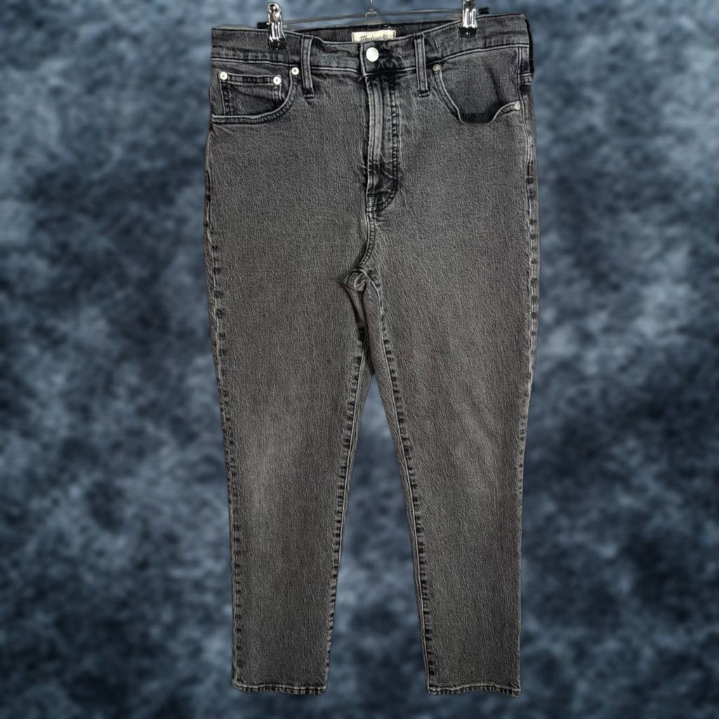 Madewell VINTAGE Madewell Jeans Skinny Denim High-R rise Gray Adult Womens 30 Inseam 27 in Size 30" / US 8 / IT 44 - 1 Thumbnail
