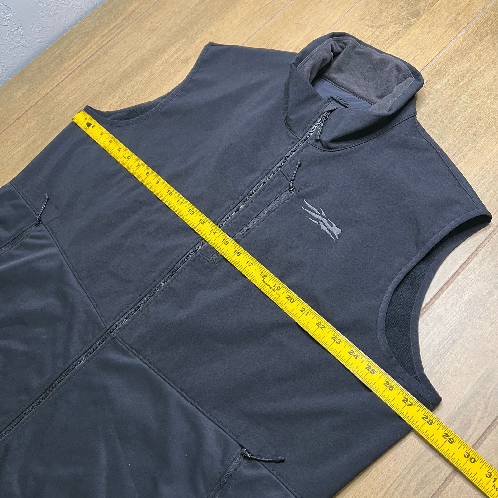 SITKA Sitka Jetstream Vest Men 2XL Black Gore Tex Labs Windstopper Size US XXL / EU 58 / 5 - 10 Thumbnail