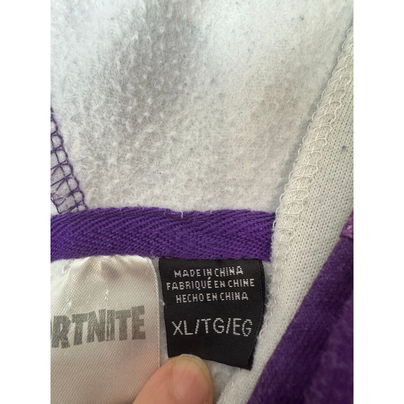 Other Fortnite Loot Llama Pinata Full Zip Hoodie Sweatshirt XL Size US XL / EU 56 / 4 - 7 Thumbnail
