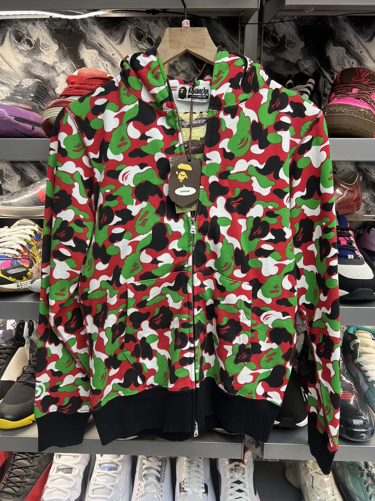 Bape Bape Dubai Bape Shark FullZip Hoodie Size US S / EU 44-46 / 1 - 1 Thumbnail