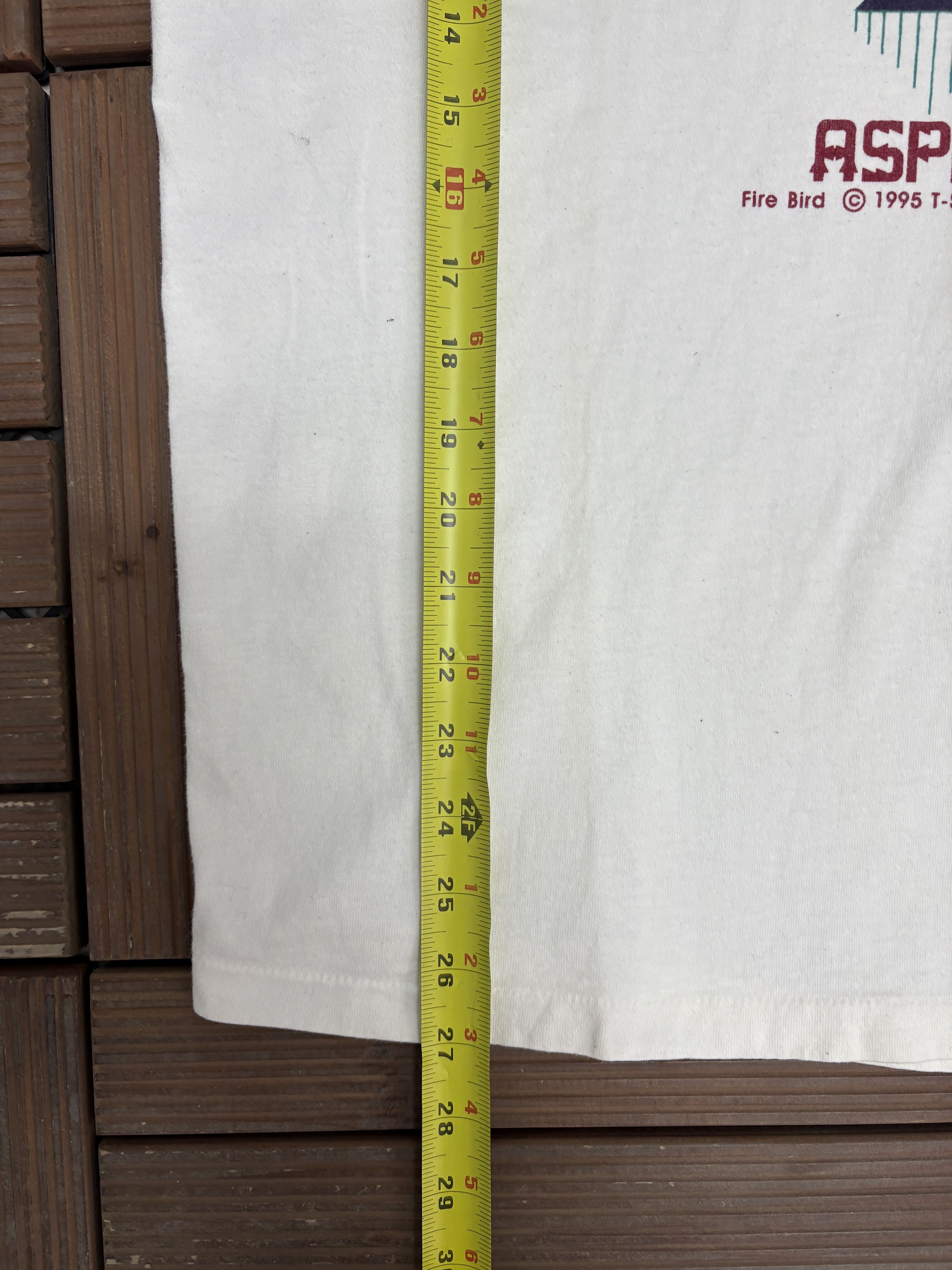 Vintage Aspen Fire Bird Vintage White Tourist T-Shirt Tee Size US L / EU 52-54 / 3 - 9 Thumbnail