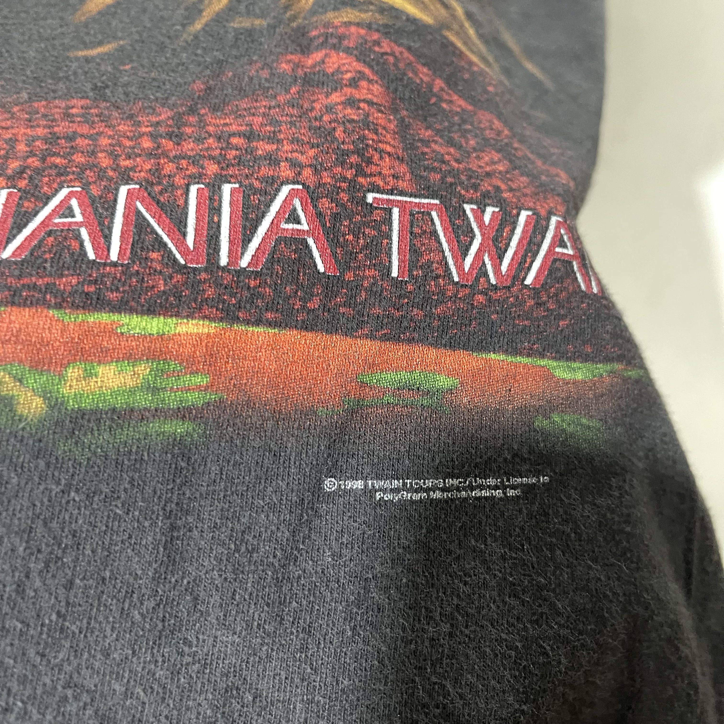 Band Tees × Vintage Vintage 1998 Shania Twain Shirt Size US M / EU 48-50 / 2 - 3 Thumbnail
