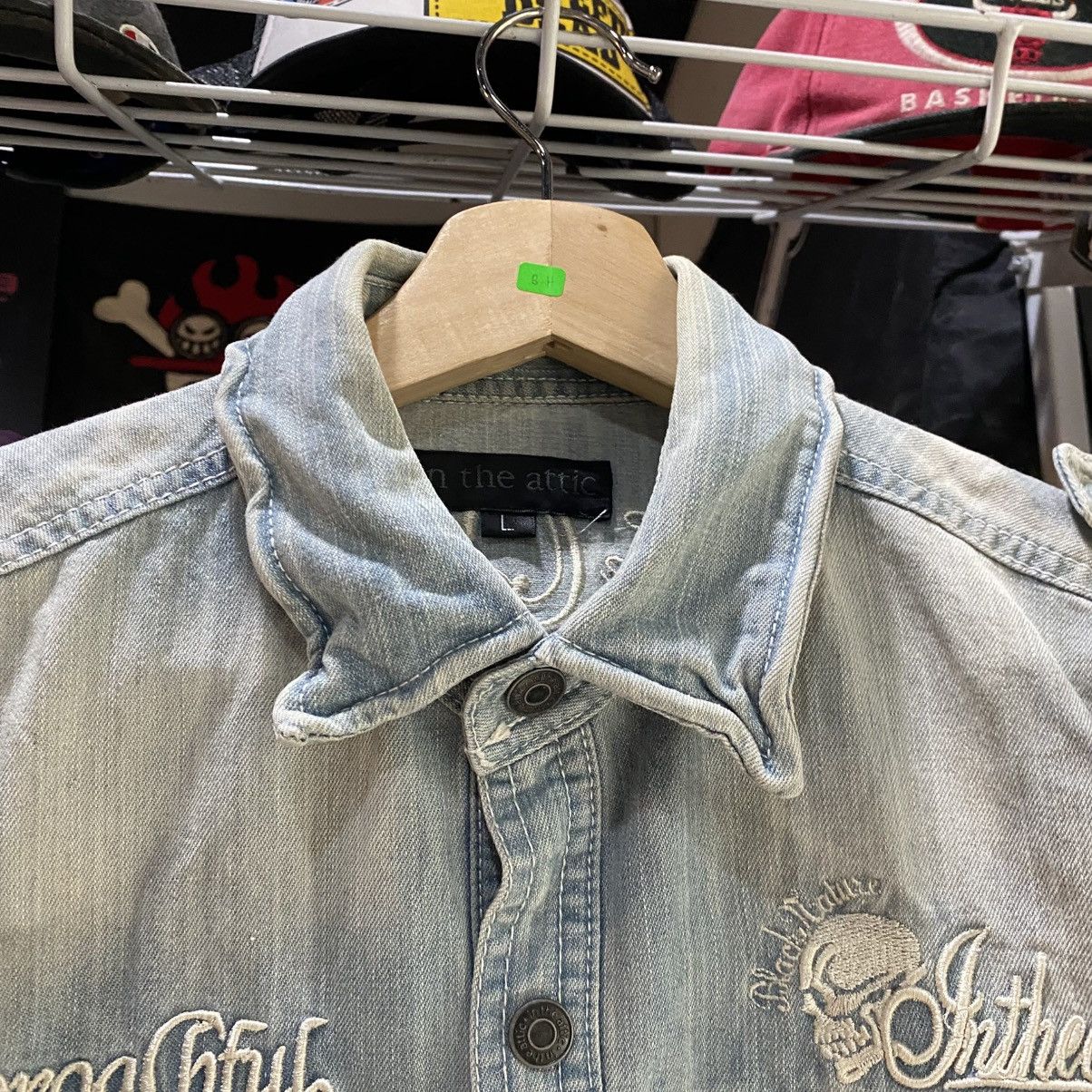 In The Attic In The Attic dirty denim shirt Size US M / EU 48-50 / 2 - 9 Thumbnail