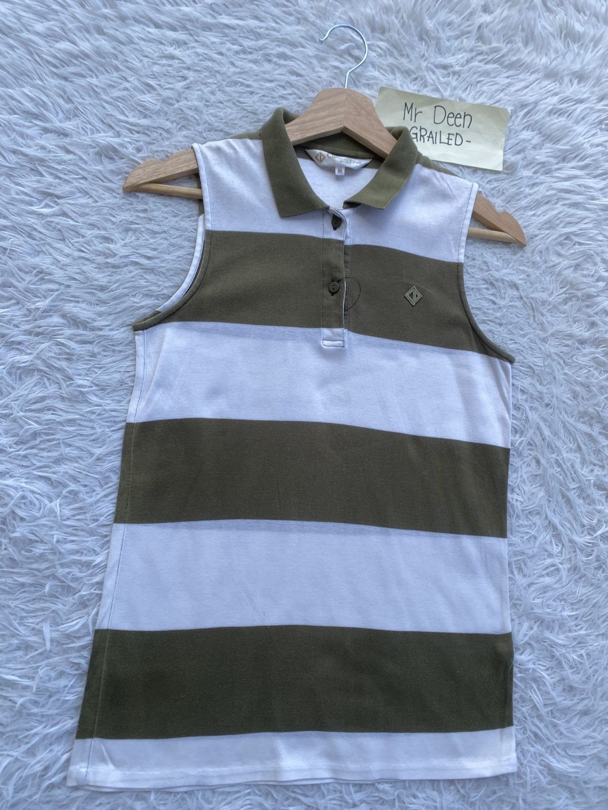 Christian Dior Monsieur Rare Christian Dior Sports Stripes Sleeveless Top Size M / US 6-8 / IT 42-44 - 4 Thumbnail