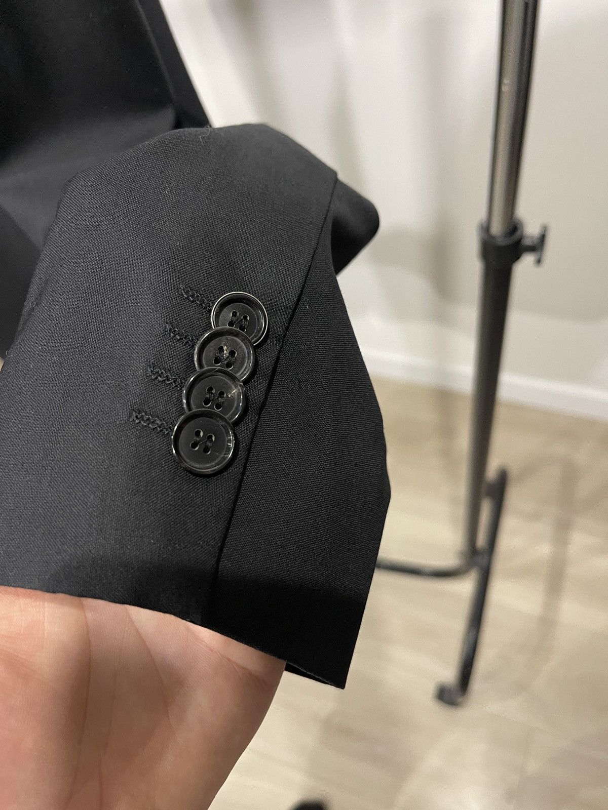 Hugo Boss Hugo boss blazer wool classic jacket black 44R Size 44R - 3 Thumbnail