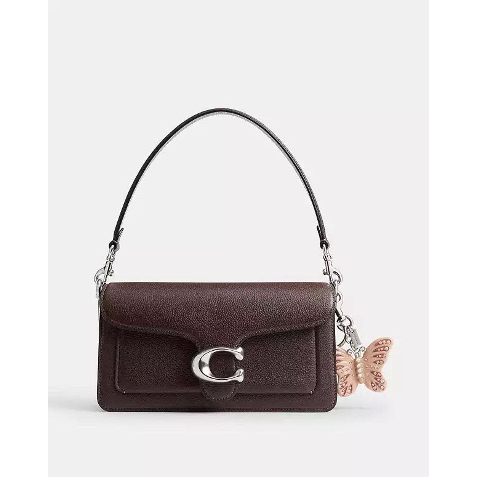 Coach NWT Coach Butterfly Bag Charm CCD44 Silver/Cream（no bag） Size ONE SIZE - 6 Thumbnail