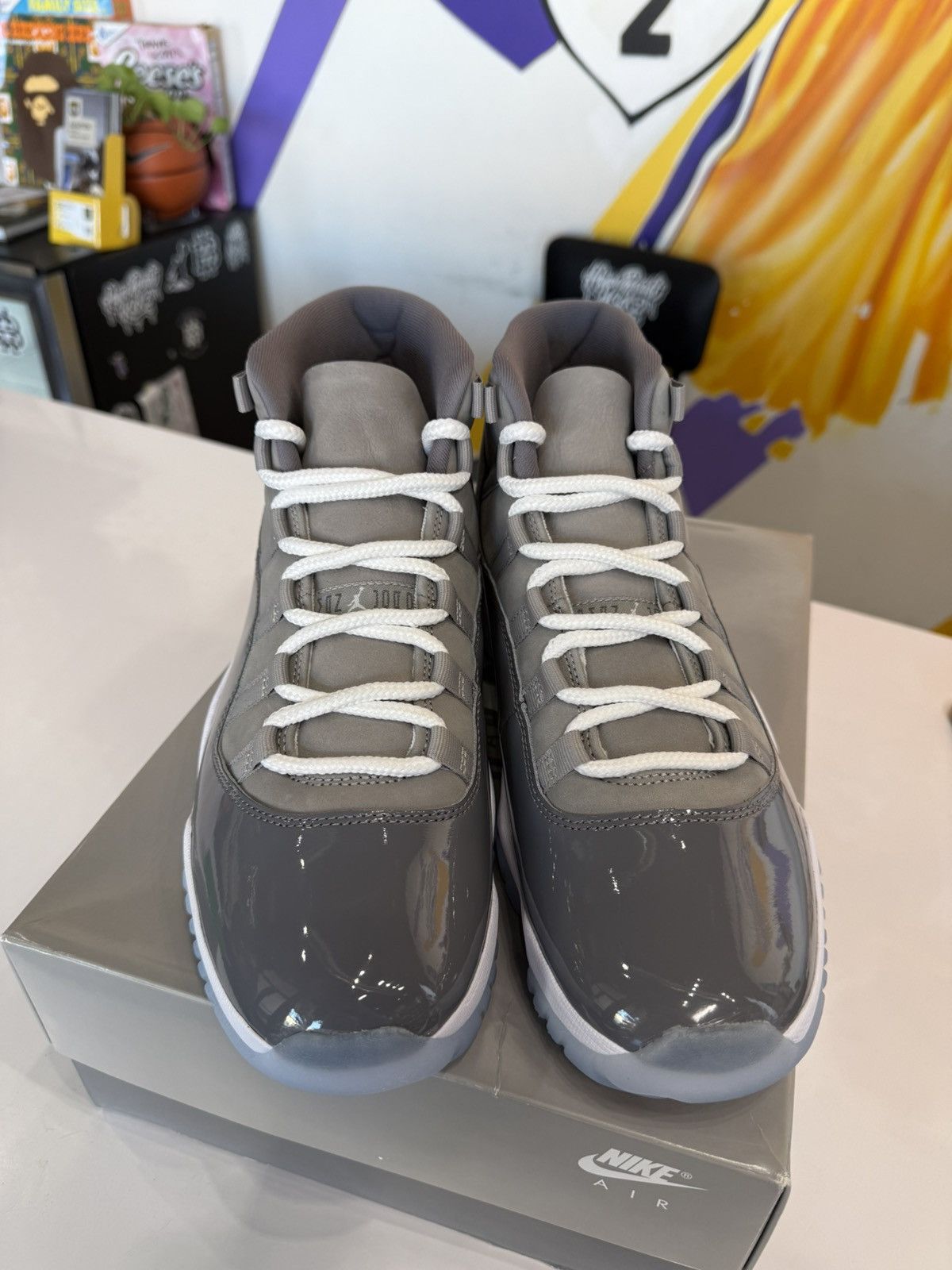 Jordan Brand × Nike Jordan 11 Cool Grey Size US 10.5 / EU 43-44 - 3 Thumbnail