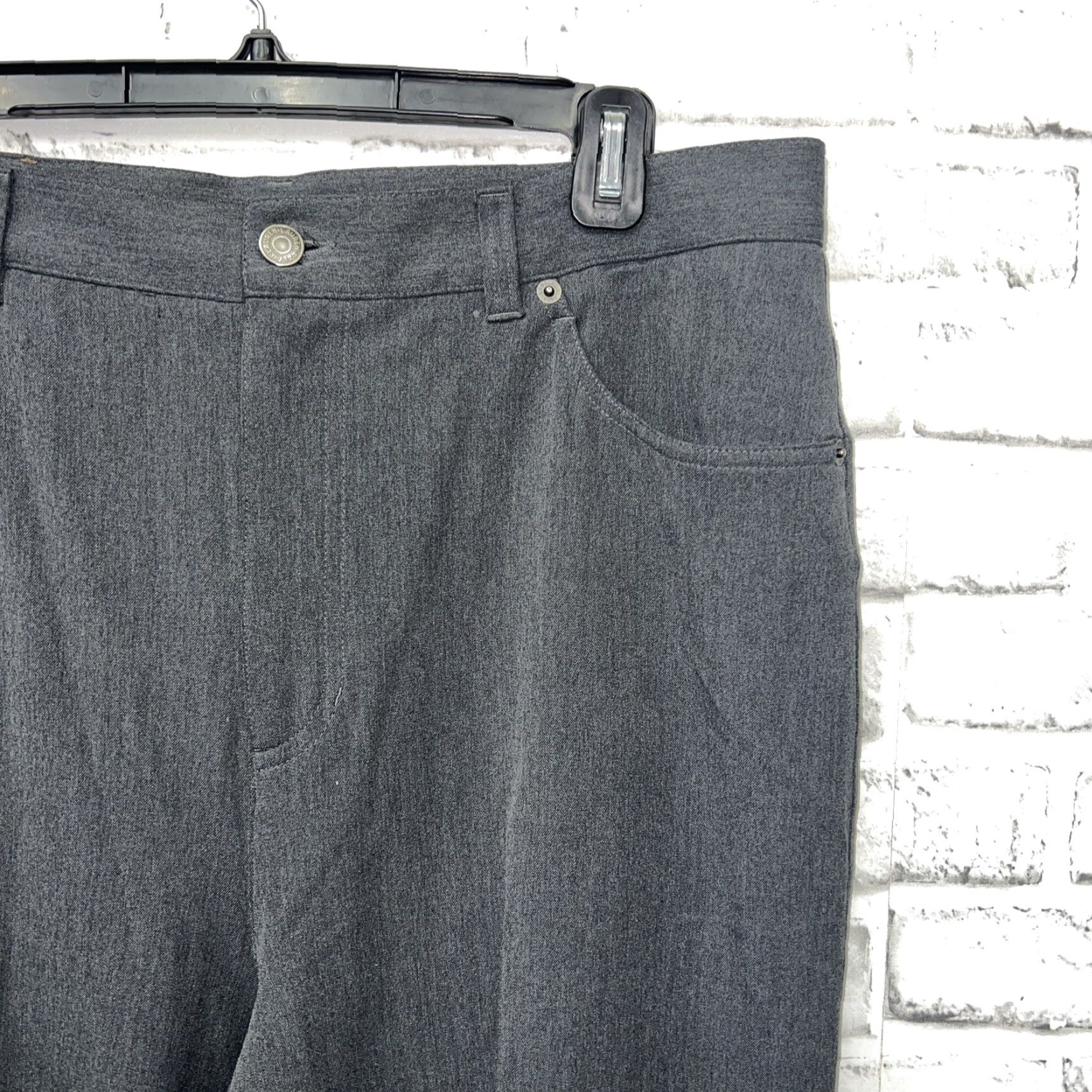 Ralph Lauren Lauren Ralph Lauren Dress Pants Women gray 14W 29in Size 14 Dress Pants Womens Size 36" / US 14 / IT 50 - 2 Thumbnail
