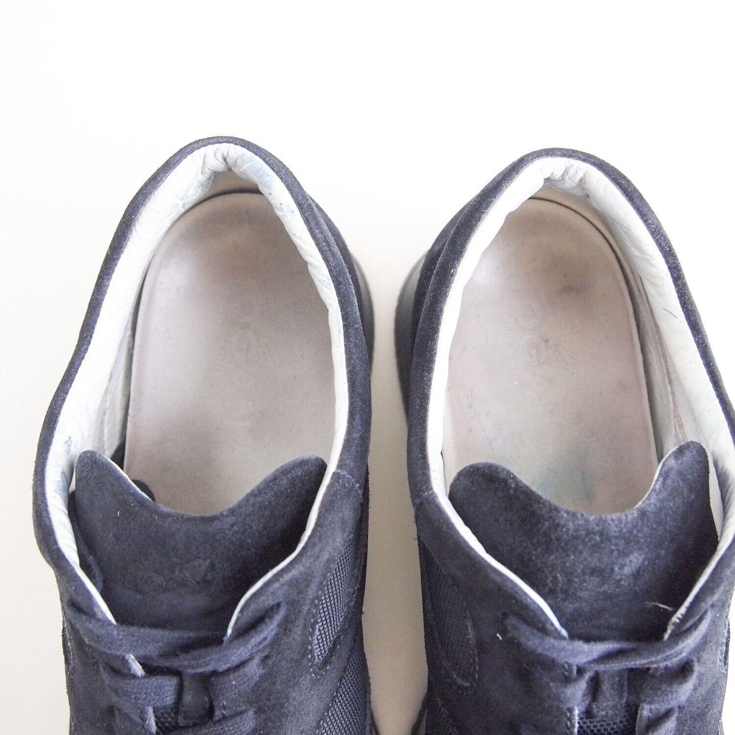 Hogan Hogan Sneakers Blue Canvas Suede Mens US 10 EU 43 Size US 10 / EU 43 - 7 Thumbnail