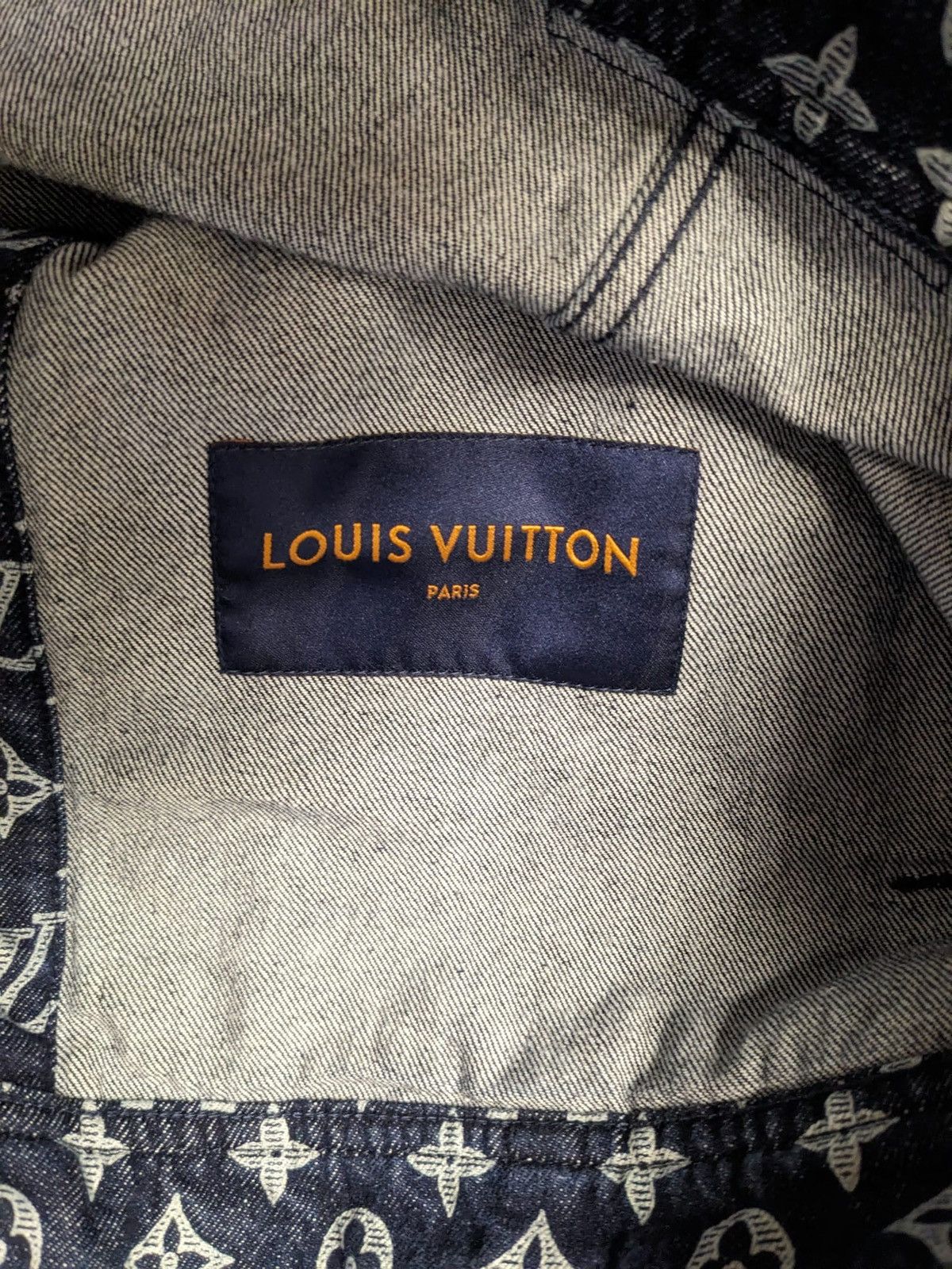 Louis Vuitton LOUIS VUITTON KIM JONES DENIM MONOGRAM JACKET Size US L / EU 52-54 / 3 - 9 Thumbnail