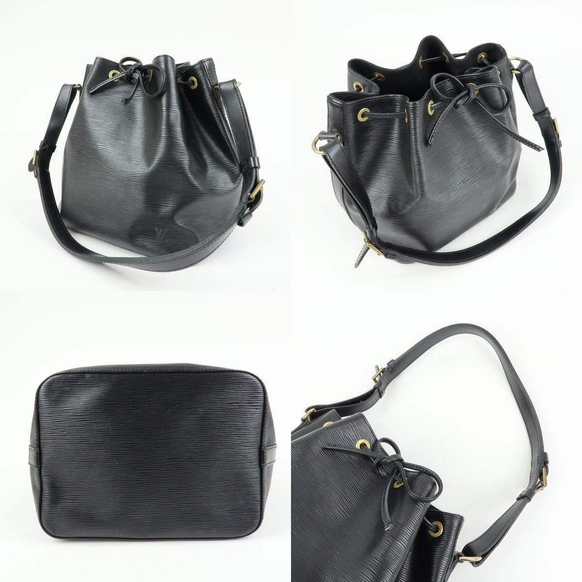 Louis Vuitton Louis Vuitton Epi Petit Noe Shoulder Bag Black Size ONE SIZE - 3 Thumbnail