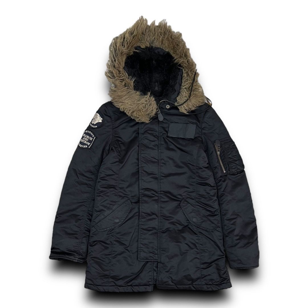 Hysteric Glamour HYSTERIC GLAMOUR JAPANESE BRAND PARKA JACKET Size US S / EU 44-46 / 1 - 1 Thumbnail
