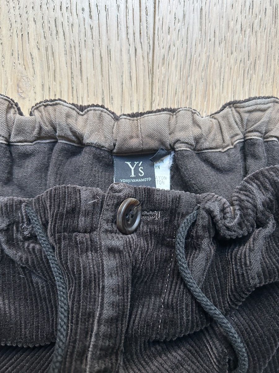 Yohji Yamamoto Y’s Yohji Yamamoto Balloon Baggy Corduroy Pant Size US 33 - 2 Thumbnail