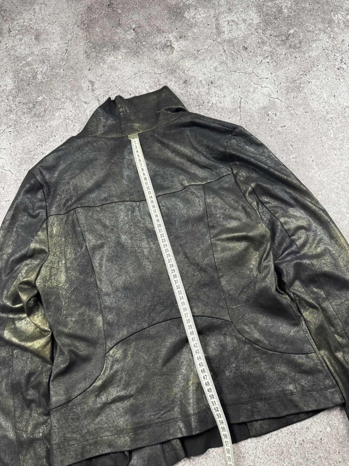 Hysteric Glamour Avant garde Junya Watanabe style opium pattern leather jacke Size US S / EU 44-46 / 1 - 11 Thumbnail