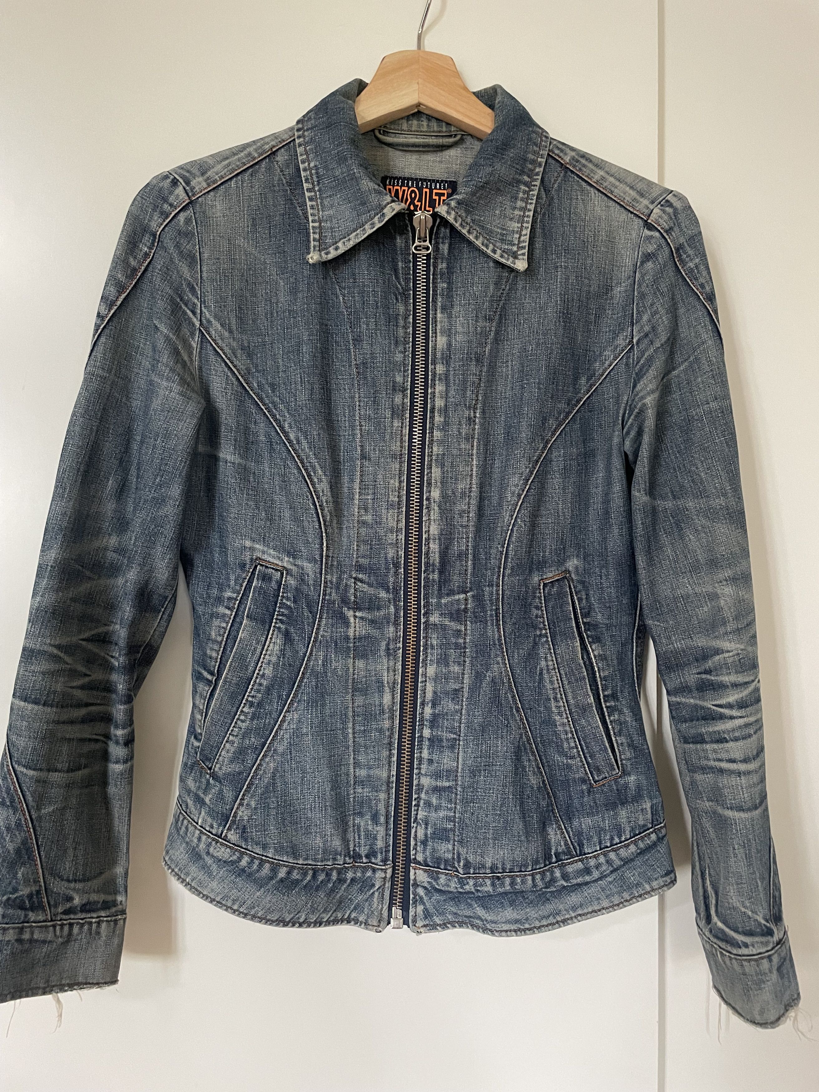 W&LT Walter Van Beirendonck Denim Jacket Size S / US 4 / IT 40 - 1 Thumbnail