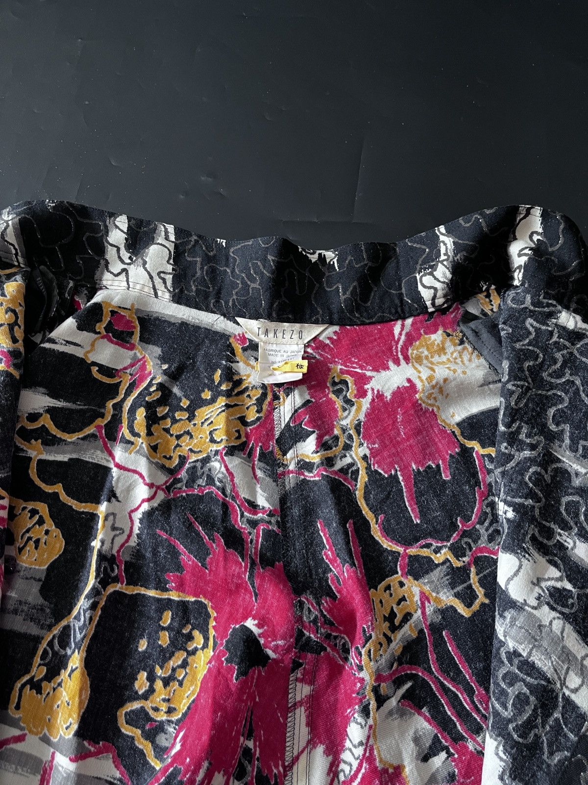 Japanese Brand JAPANESE TAKEZO CRAZY SKIRT YOHJI YAMAMOTO Size 27" / US 4 / IT 40 - 12 Thumbnail