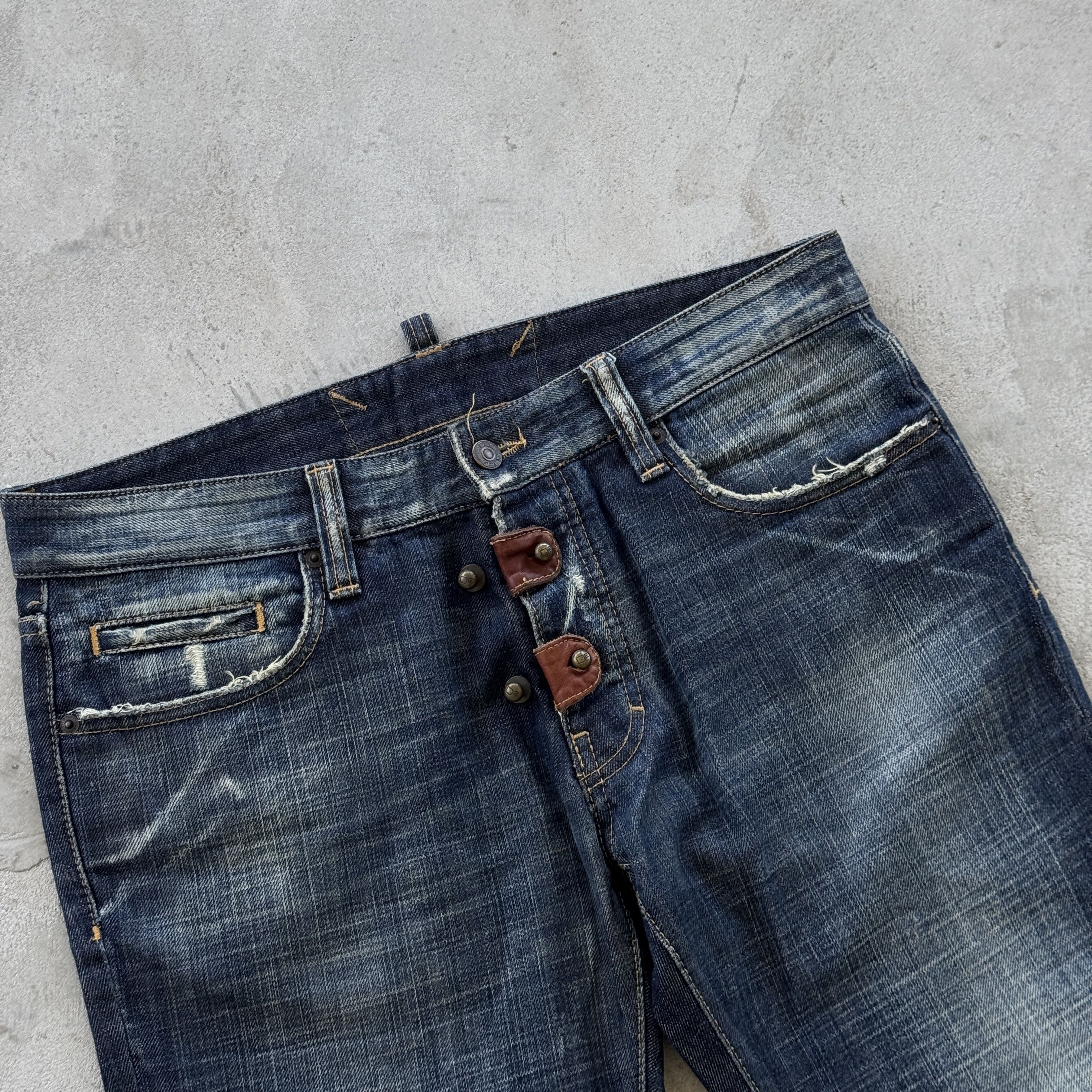 Dsquared2 Dsquared2 Distressed Denim Size 48 Made In Italy Size US 32 / EU 48 - 5 Thumbnail