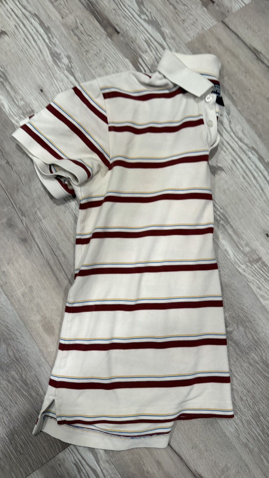 Aeropostale Beige and Red Striped Size US M / EU 48-50 / 2 - 3 Thumbnail