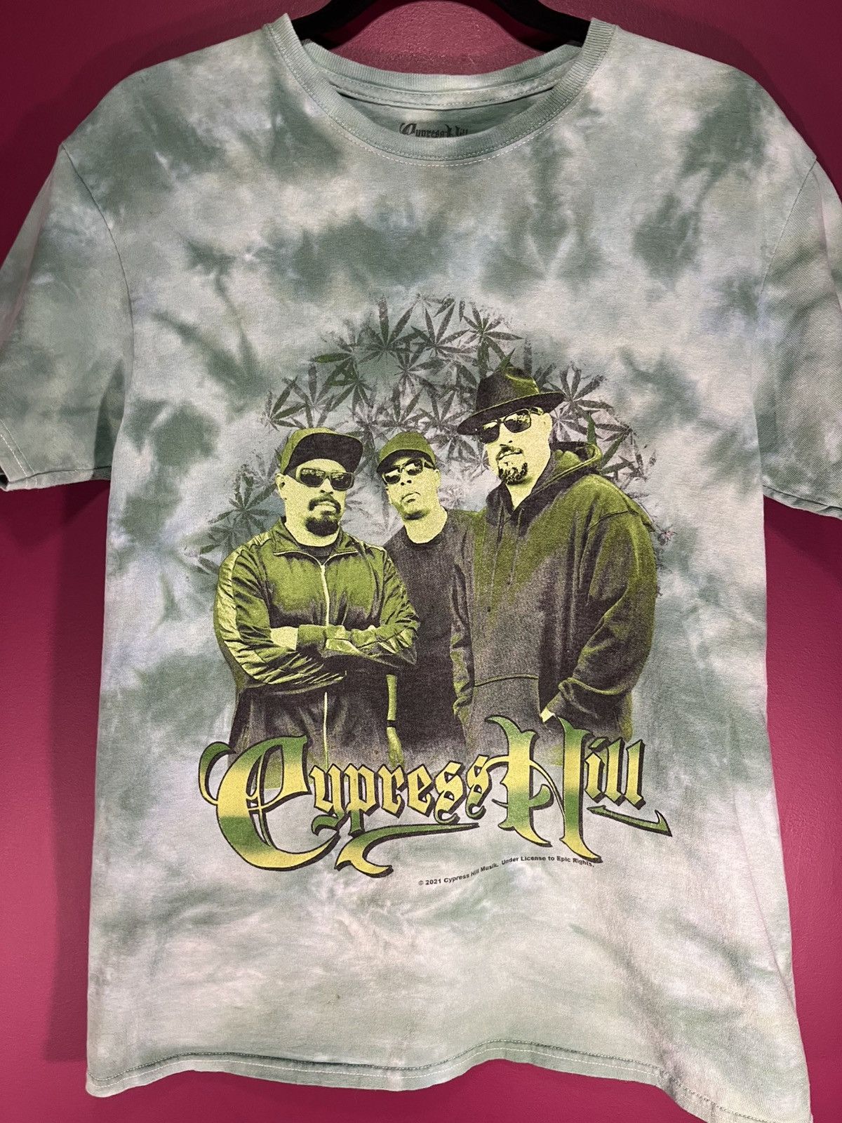 Band Tees Cypress hill tye dye tee Size US M / EU 48-50 / 2 - 2 Thumbnail