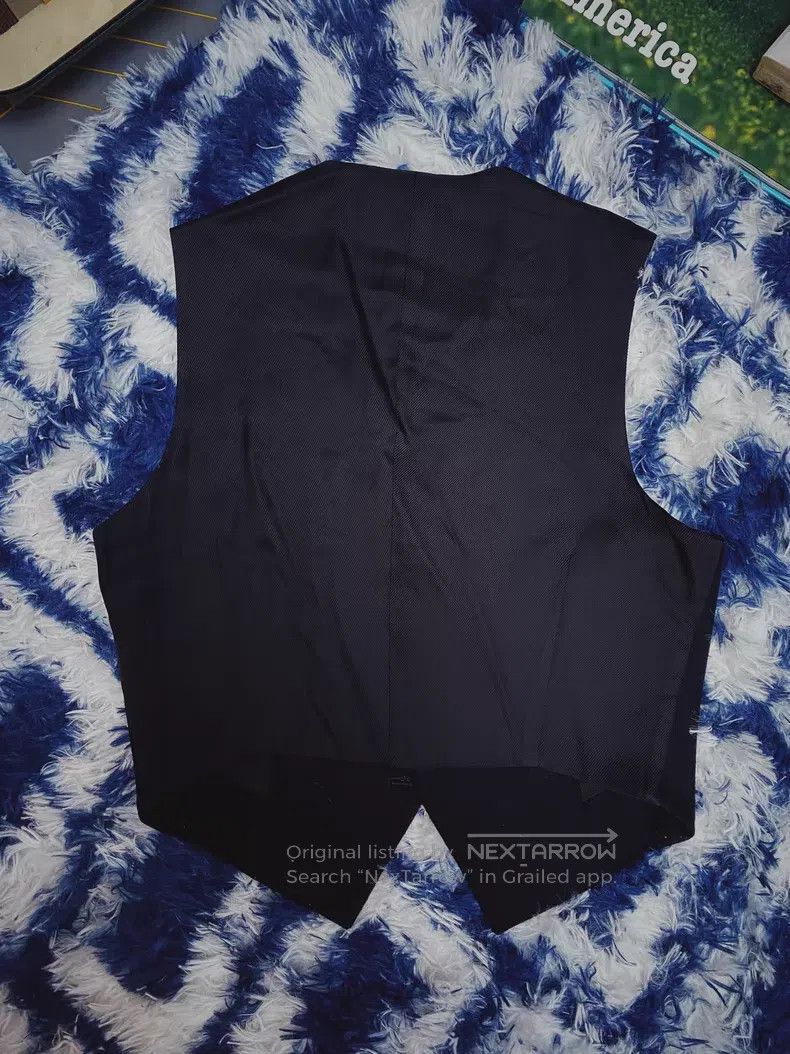 Yohji Yamamoto Yohji Yamamoto Black wool waistcoat vest Size US L / EU 52-54 / 3 - 2 Thumbnail
