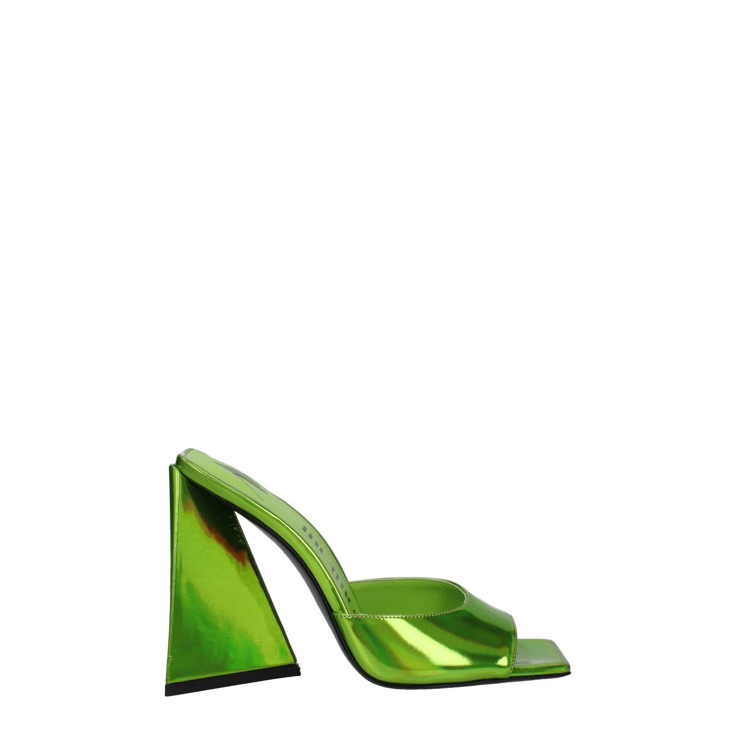 The Attico ob1o1e1224 Patent Leather Sandals in Green Size US 6 / IT 36 - 1 Thumbnail