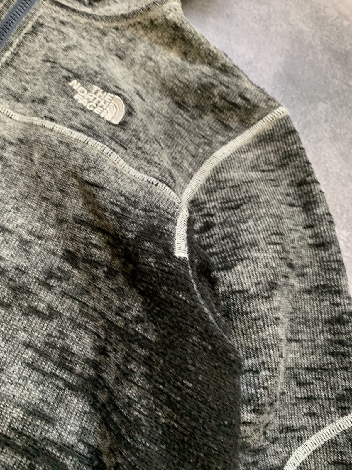 The North Face × Vintage The North Face zip fleece sherpa hoodie jacket vintage Size US M / EU 48-50 / 2 - 10 Thumbnail