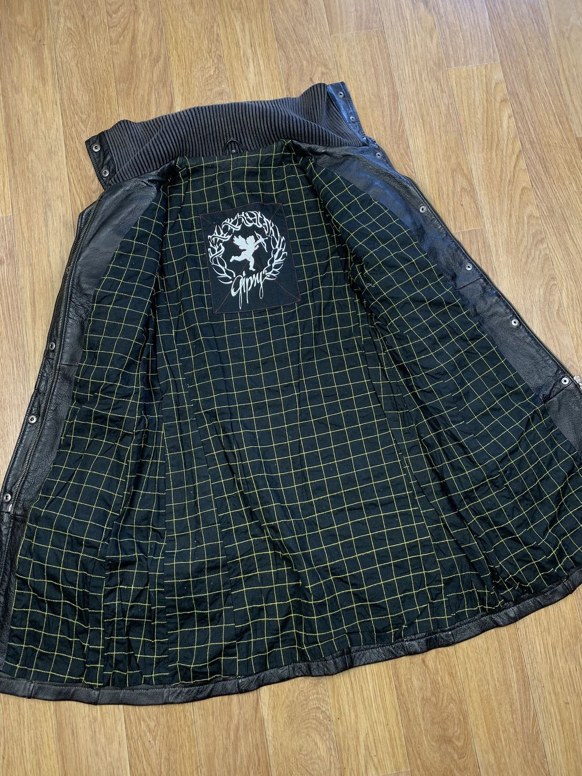 Japanese Brand × Vintage Gipsy Morpheus The Matrix 2000s Y2K Leather Coat Size M / US 6-8 / IT 42-44 - 2 Thumbnail