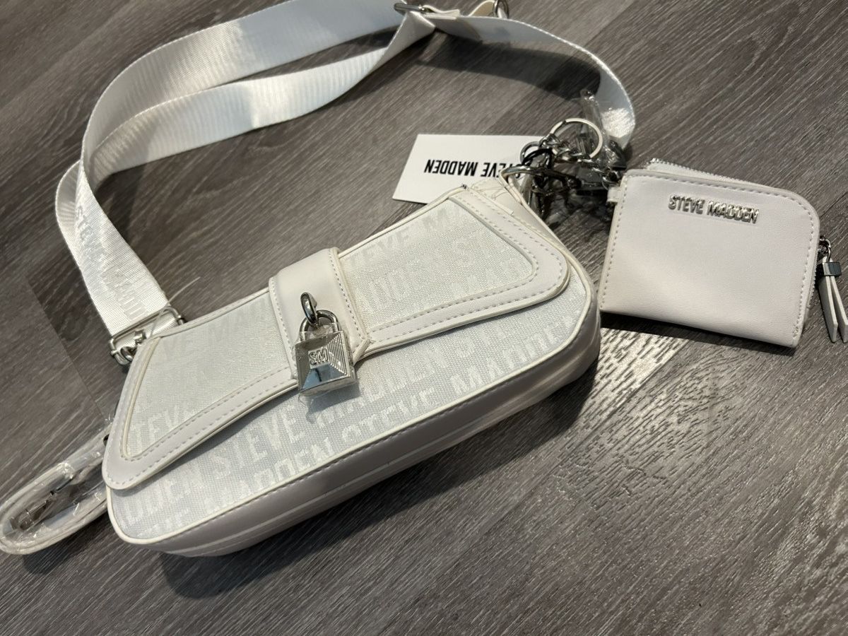 Steve Madden Steve Madden White Mini Purse Size ONE SIZE - 2 Thumbnail