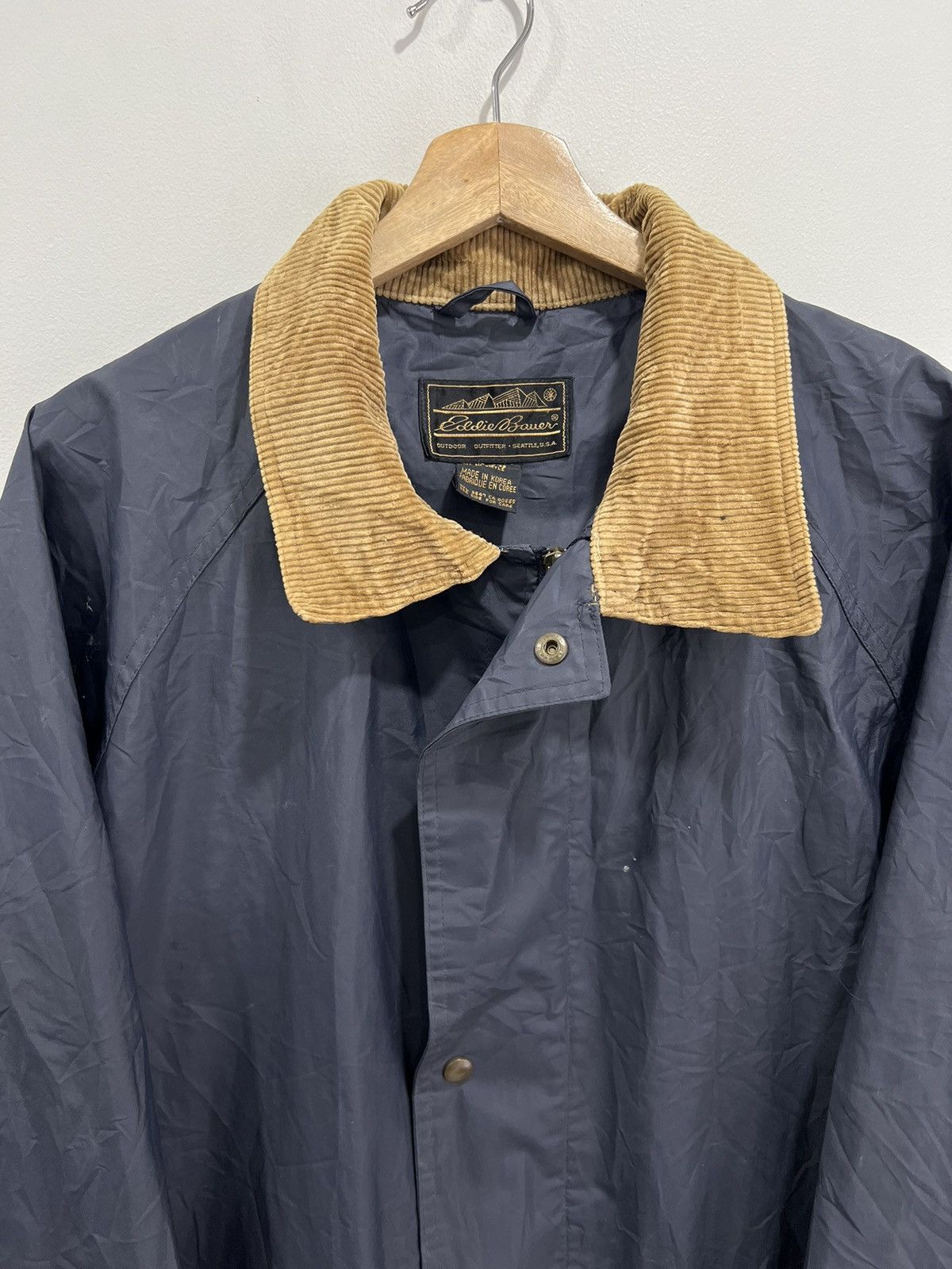 Eddie Bauer Vintage Eddie Bauer Polyvinyl Jacket Zip Up rain jacket Size US XL / EU 56 / 4 - 4 Thumbnail