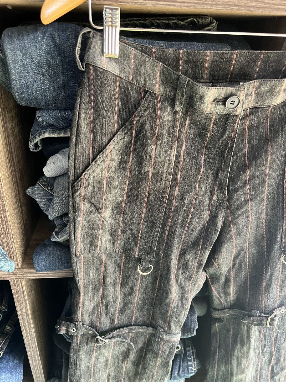 If Six Was Nine 🔥Sun Faded Caravan Punk Seditionaries Bondage Pant Size US 28 / EU 44 - 5 Thumbnail