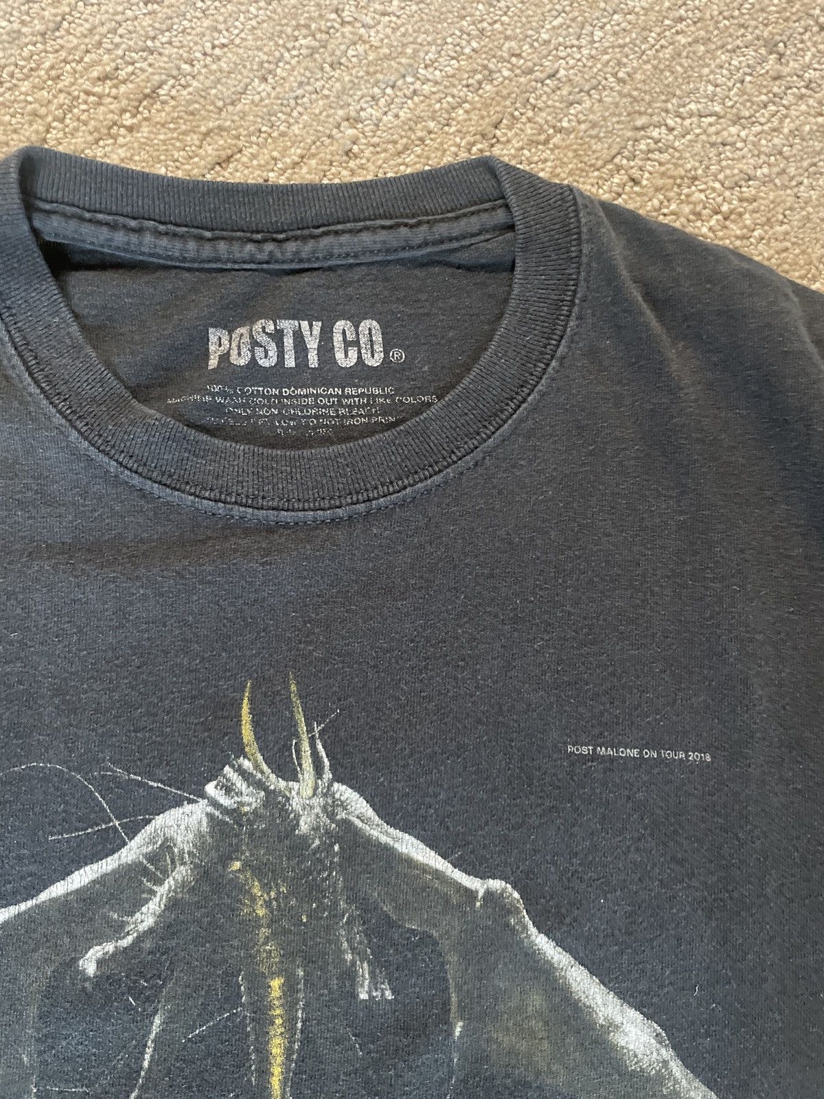 Vintage Post Malone Tour Tee Size US S / EU 44-46 / 1 - 3 Thumbnail