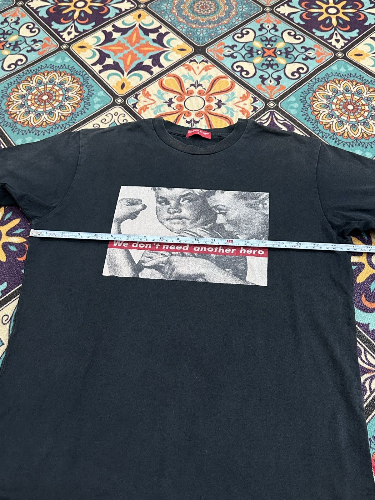Barbara Kruger Vintage Barbara Kruger “We Don’t Need Another Hero” Tshirt Size US S / EU 44-46 / 1 - 8 Thumbnail
