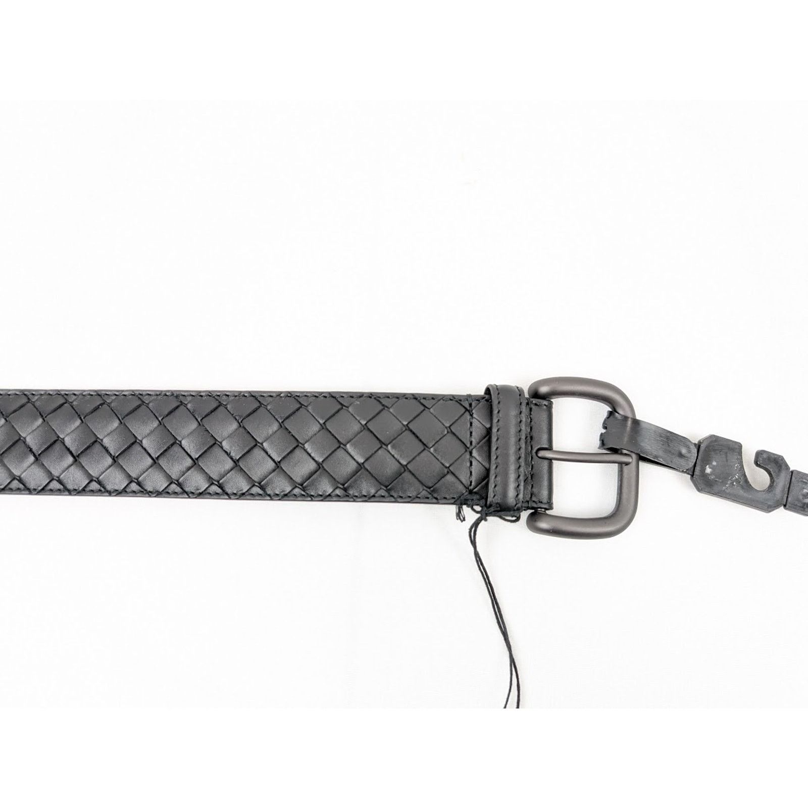 Bottega Veneta o1rshd1 Size: 110 / Intrecciato Belt in Black Size 42 - 8 Thumbnail
