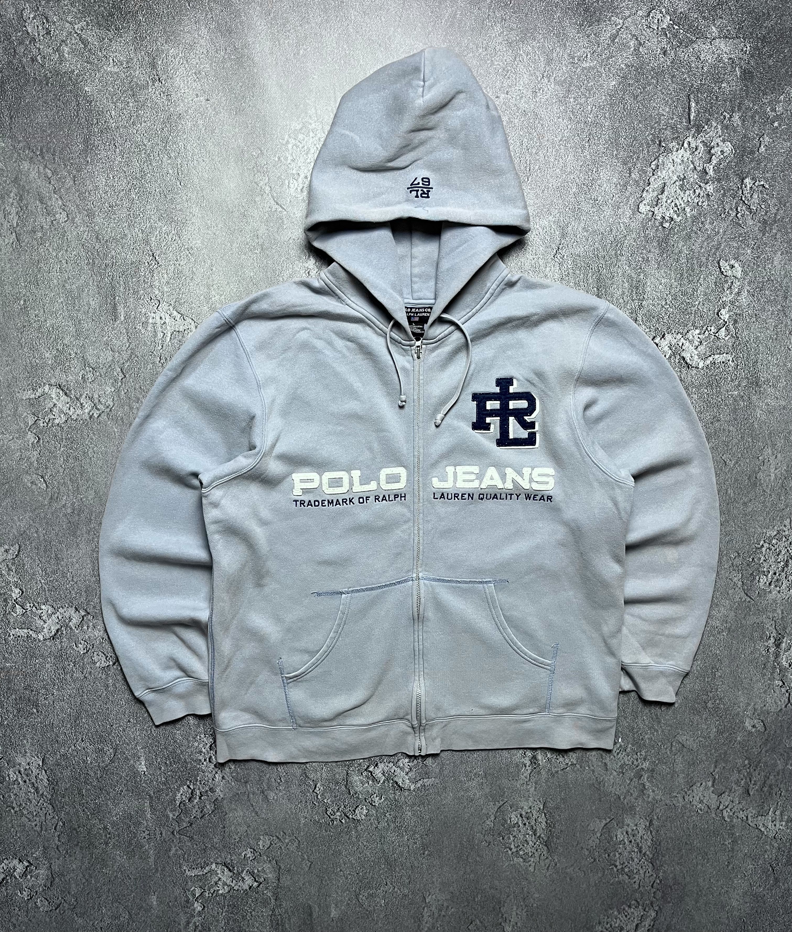 Polo Ralph Lauren × Vintage Polo Ralph Lauren zip hoodie vintage