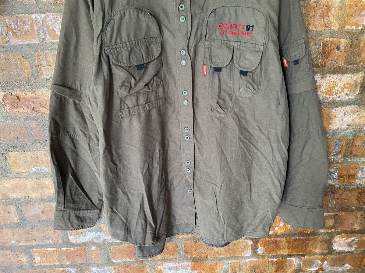 General Research × JNCO 1990s CONART utility multi pocket cargos jacket Size US L / EU 52-54 / 3 - 4 Thumbnail