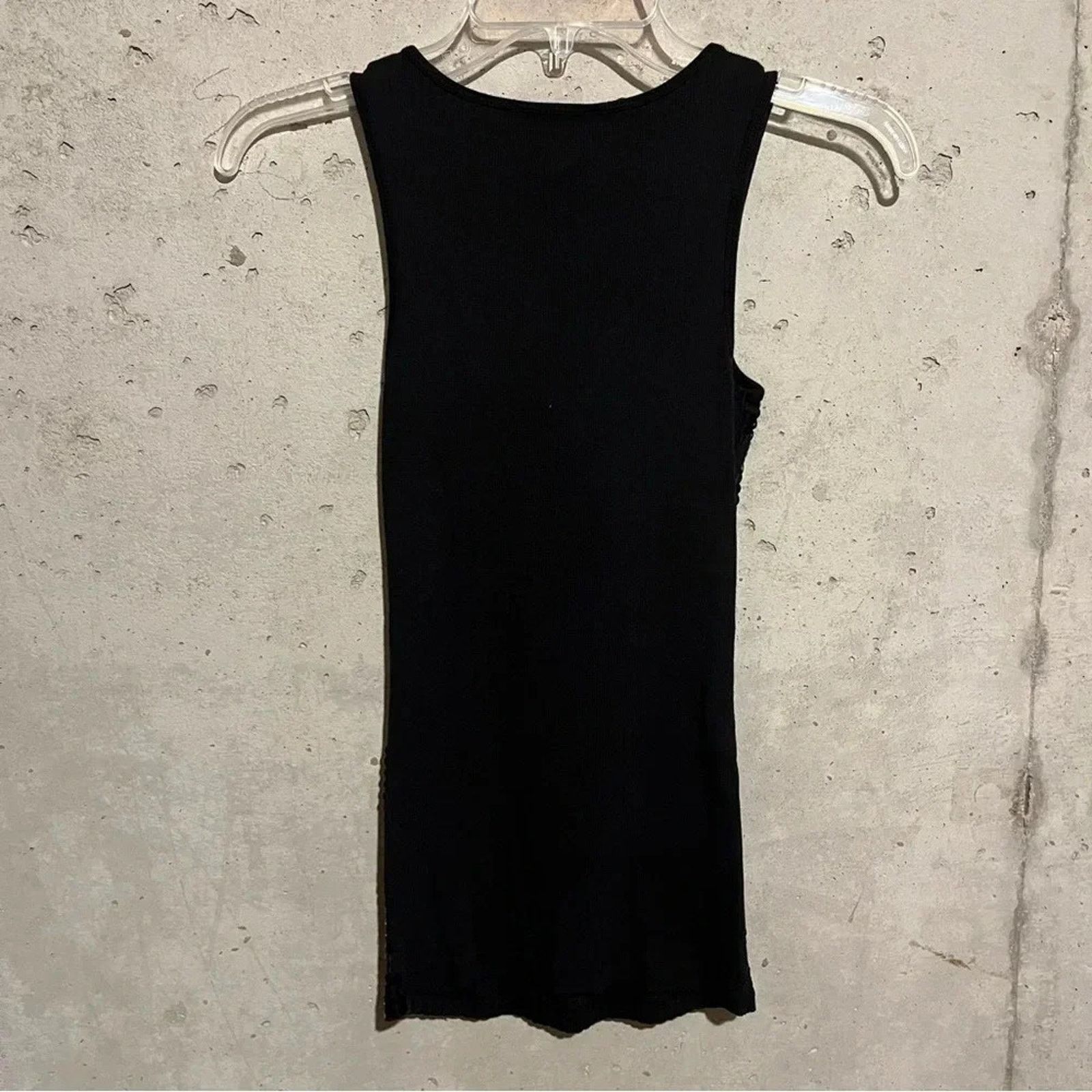Express Express Black Sequin Tank Top Women’s Size Small S Stretch Size S / US 4 / IT 40 - 5 Thumbnail