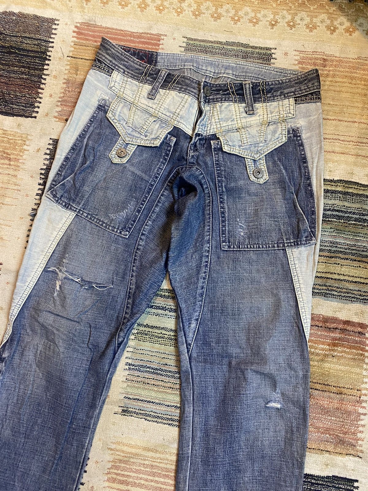 Marithe + Francois Girbaud ❗️ Distressed ❗️ Vintage MARITHE FRANCOIS GIRBAUD Pants Size US 32 / EU 48 - 2 Thumbnail