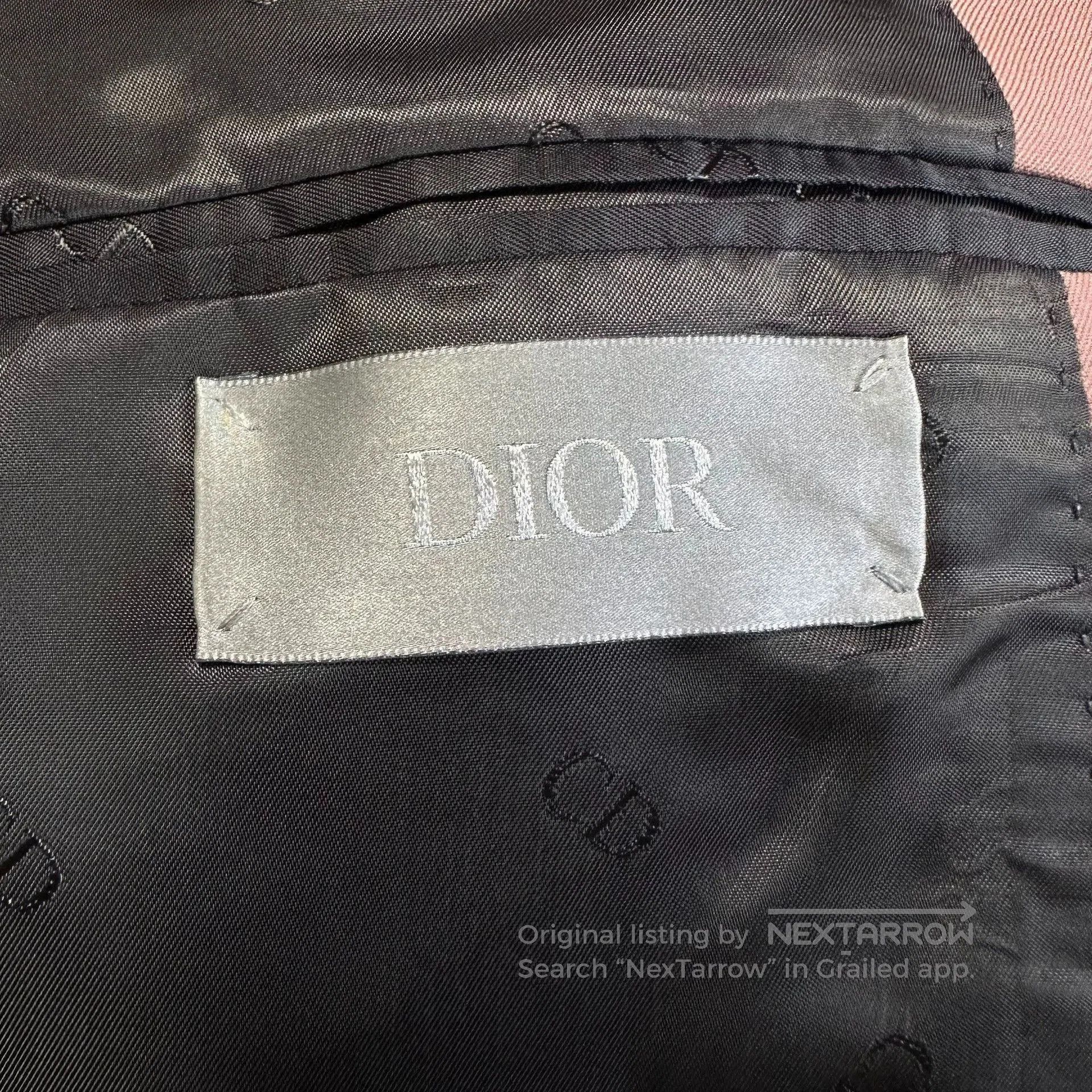 Dior Pink Double-Breasted Blazer. Size US M / EU 48-50 / 2 - 4 Thumbnail