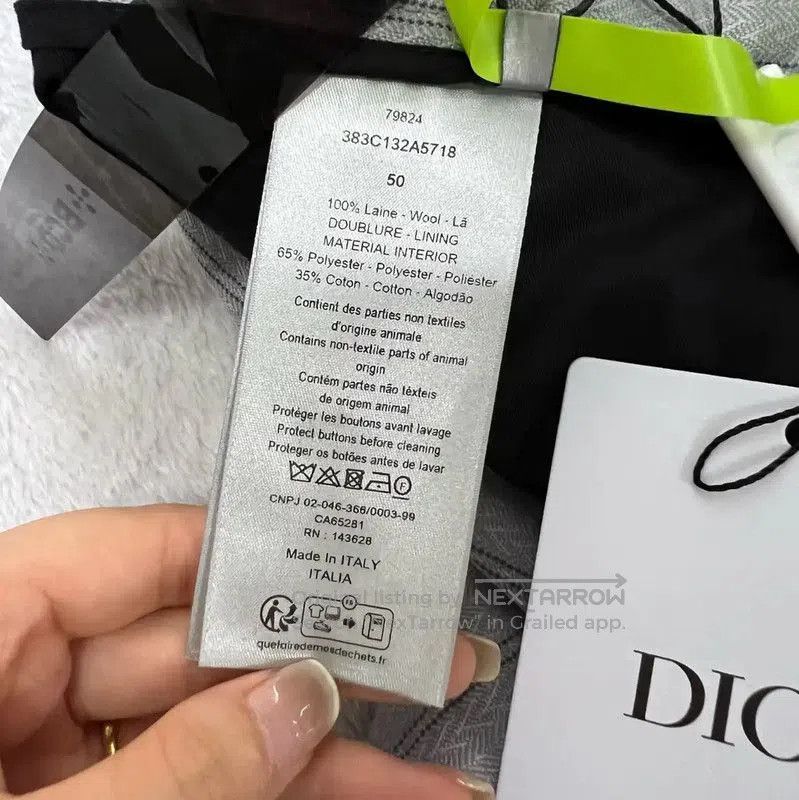 Dior Dior Men's Gray Striped Summer Shorts . Size US 30 / EU 46 - 5 Thumbnail