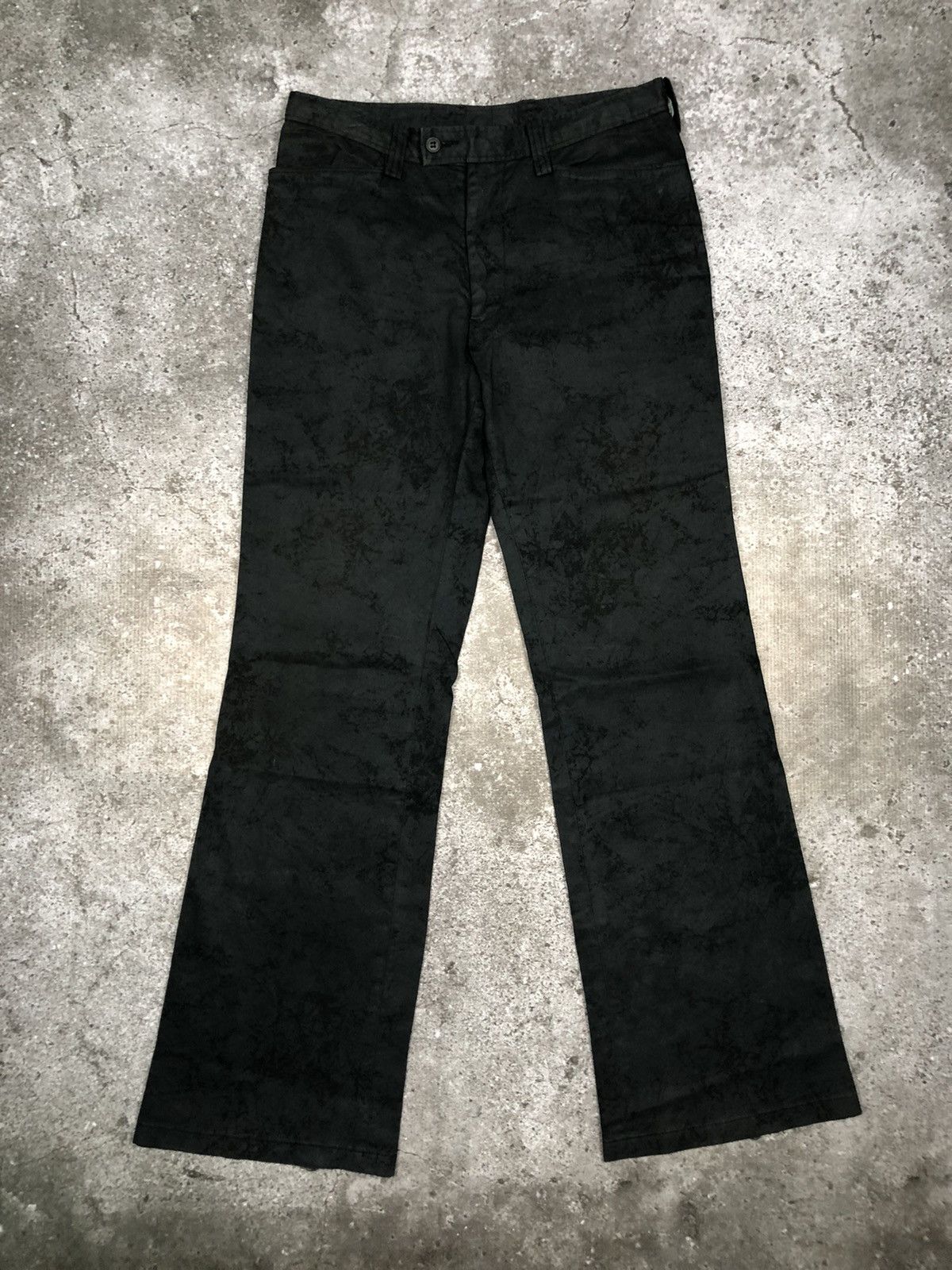 If Six Was Nine × Le Grande Bleu (L.G.B.) × Tornado Mart TORNADO MART BLACK CASUAL PANTS Size US 30 / EU 46 - 1 Thumbnail