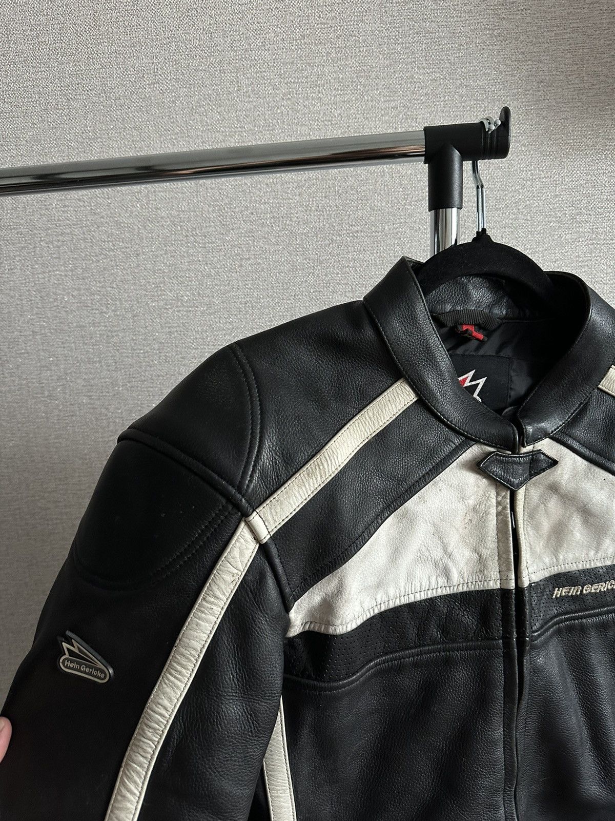 Hein Gericke Vintage Hein Gericke Leather Jacket Size US L / EU 52-54 / 3 - 3 Thumbnail