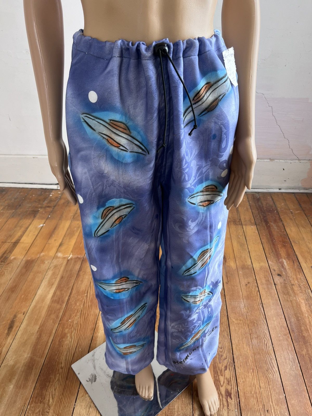 Other Flying Saucer rapper Pants S to M Hermans Eco Size 28" / US 6 / IT 42 - 1 Thumbnail