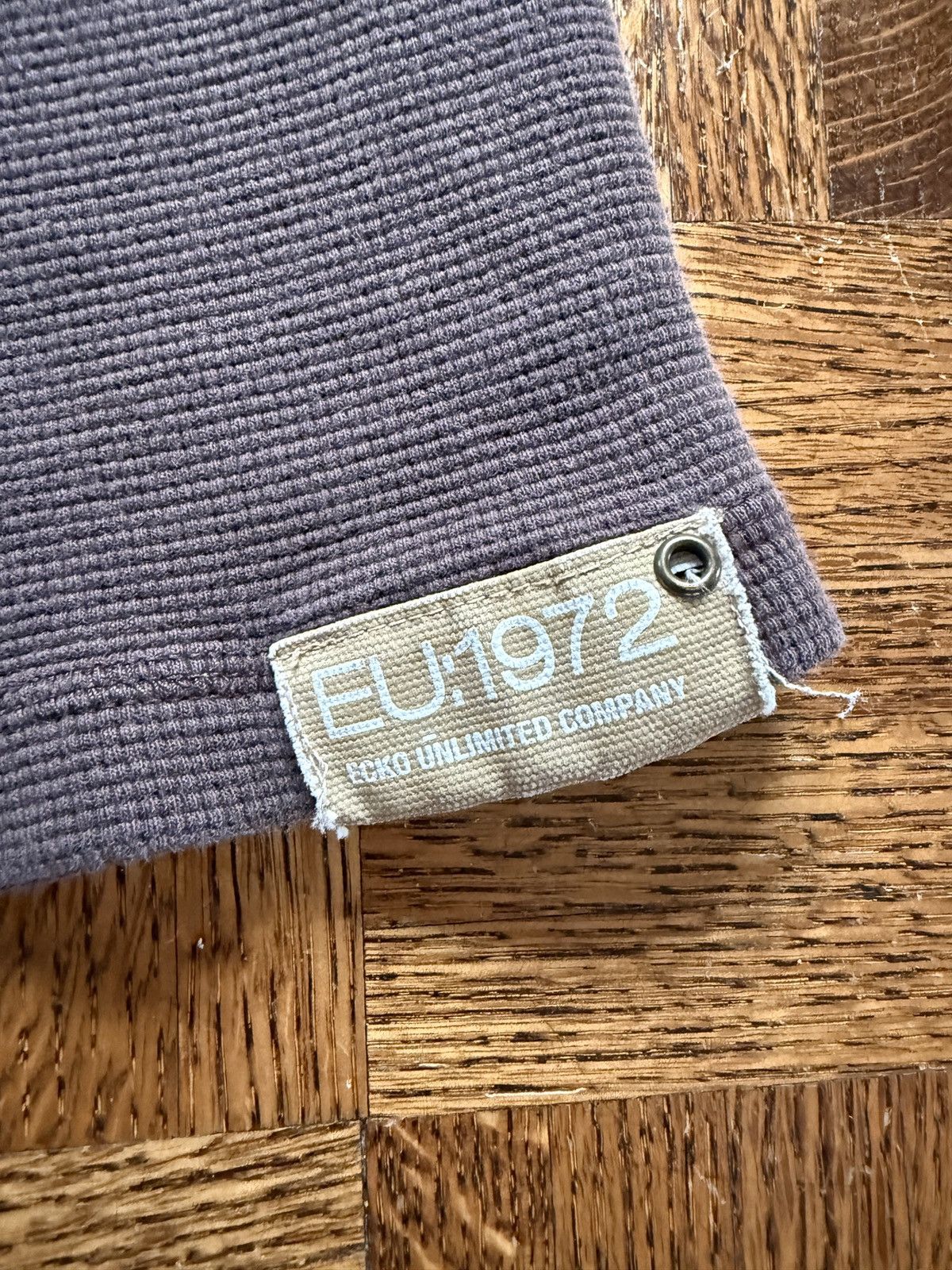 Ecko Unltd. Vintage Y2K Ecko Unltd. Waffle Knit Thermal Shirt Size US XXL / EU 58 / 5 - 5 Thumbnail