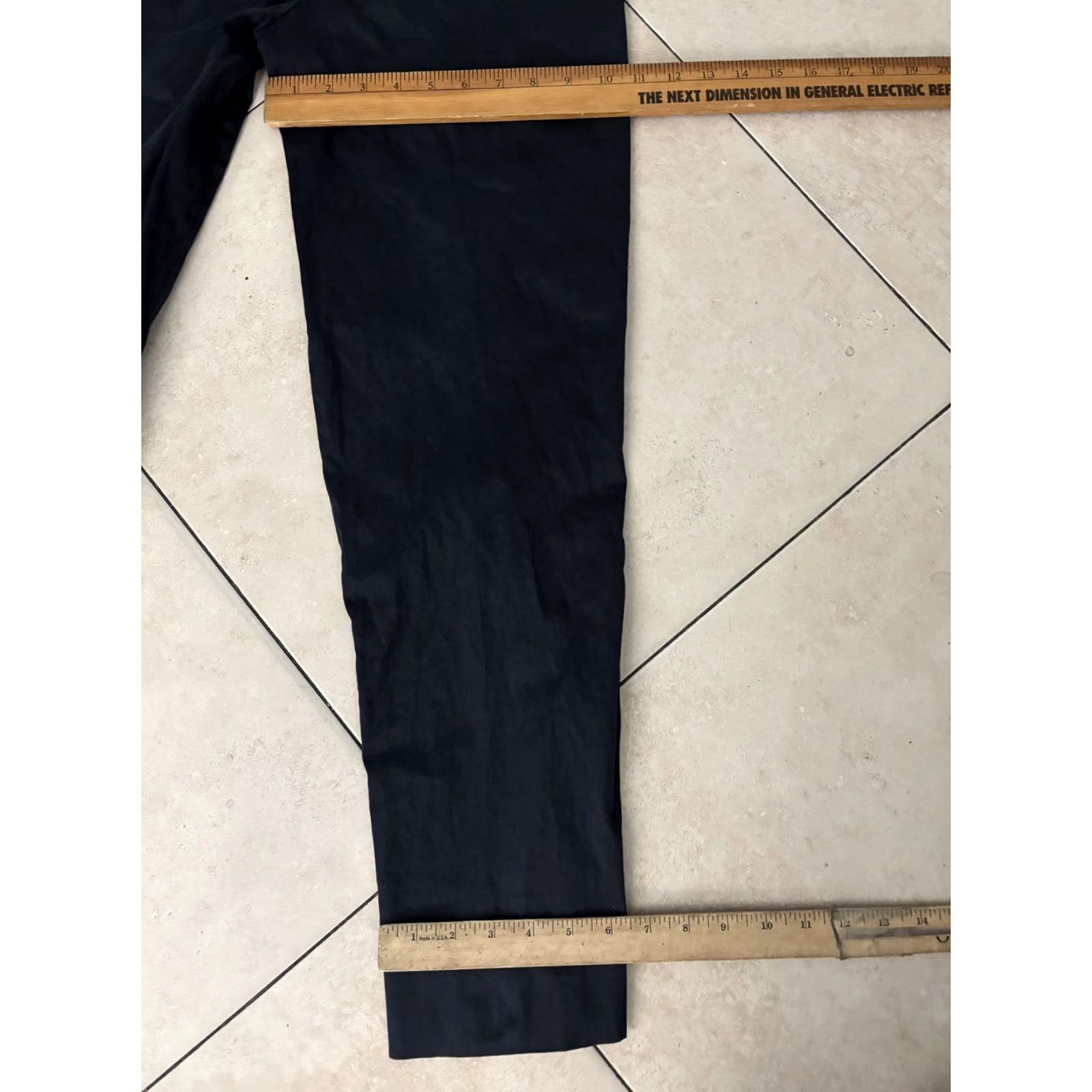 Giorgio Armani Giorgio Armani Pants Womens 8 Black Le Collezioni Slim Tapered Classic Stretch Dress Pants Women's 8 Black Size 30" / US 8 / IT 44 - 7 Thumbnail