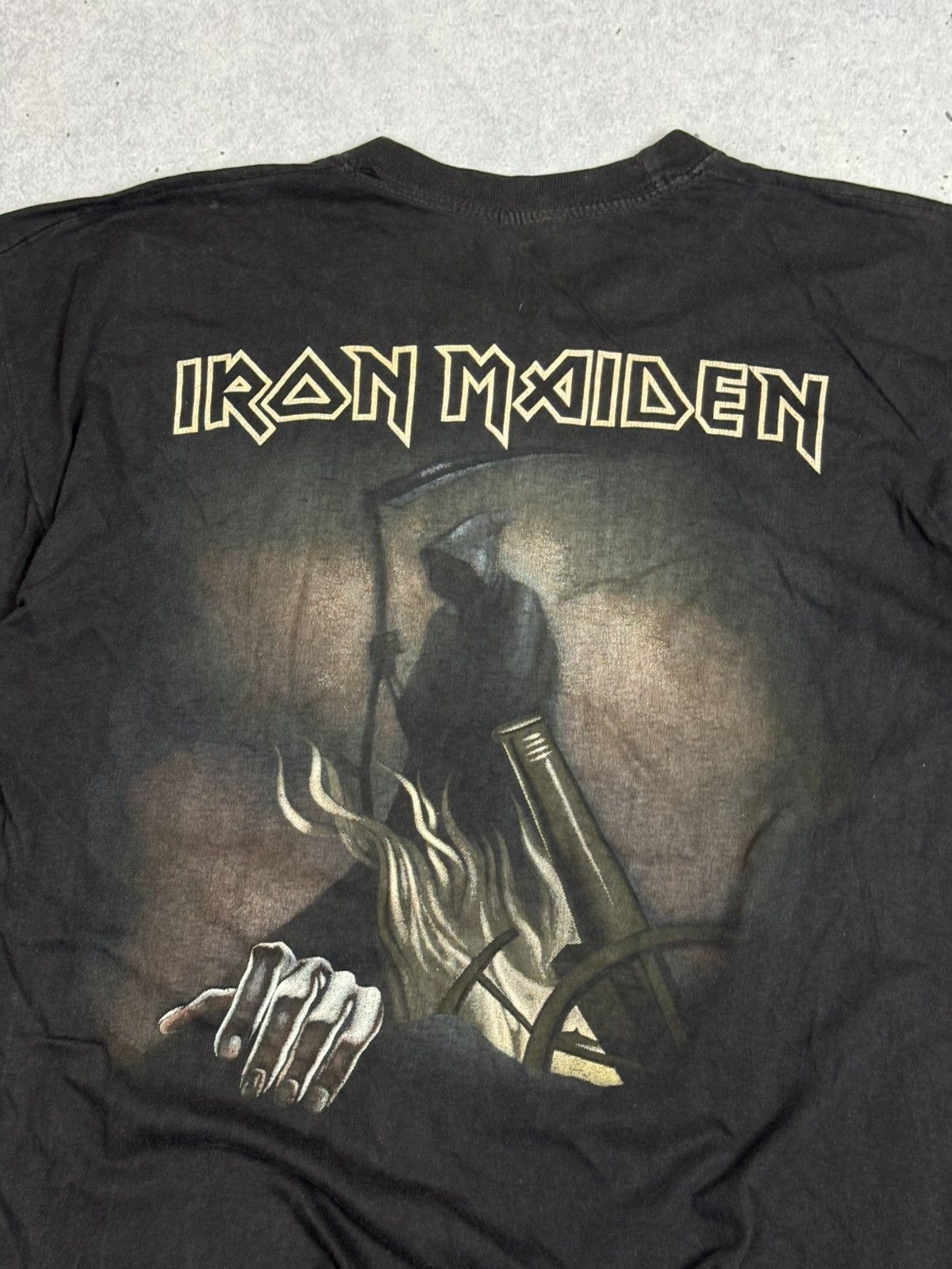 Iron Maiden 90s Iron Maiden The Troopers Single Stitch Vintage Tee Size US M / EU 48-50 / 2 - 5 Thumbnail