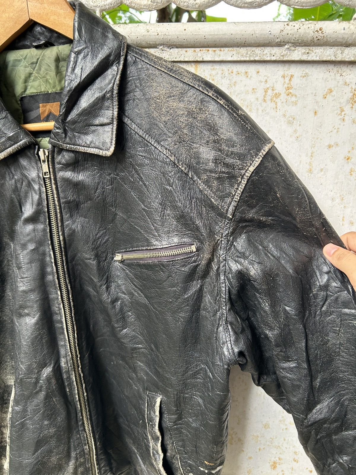 Leather Vintage Marlboro Lamb Leather Jacket Bomber Size US M / EU 48-50 / 2 - 6 Thumbnail