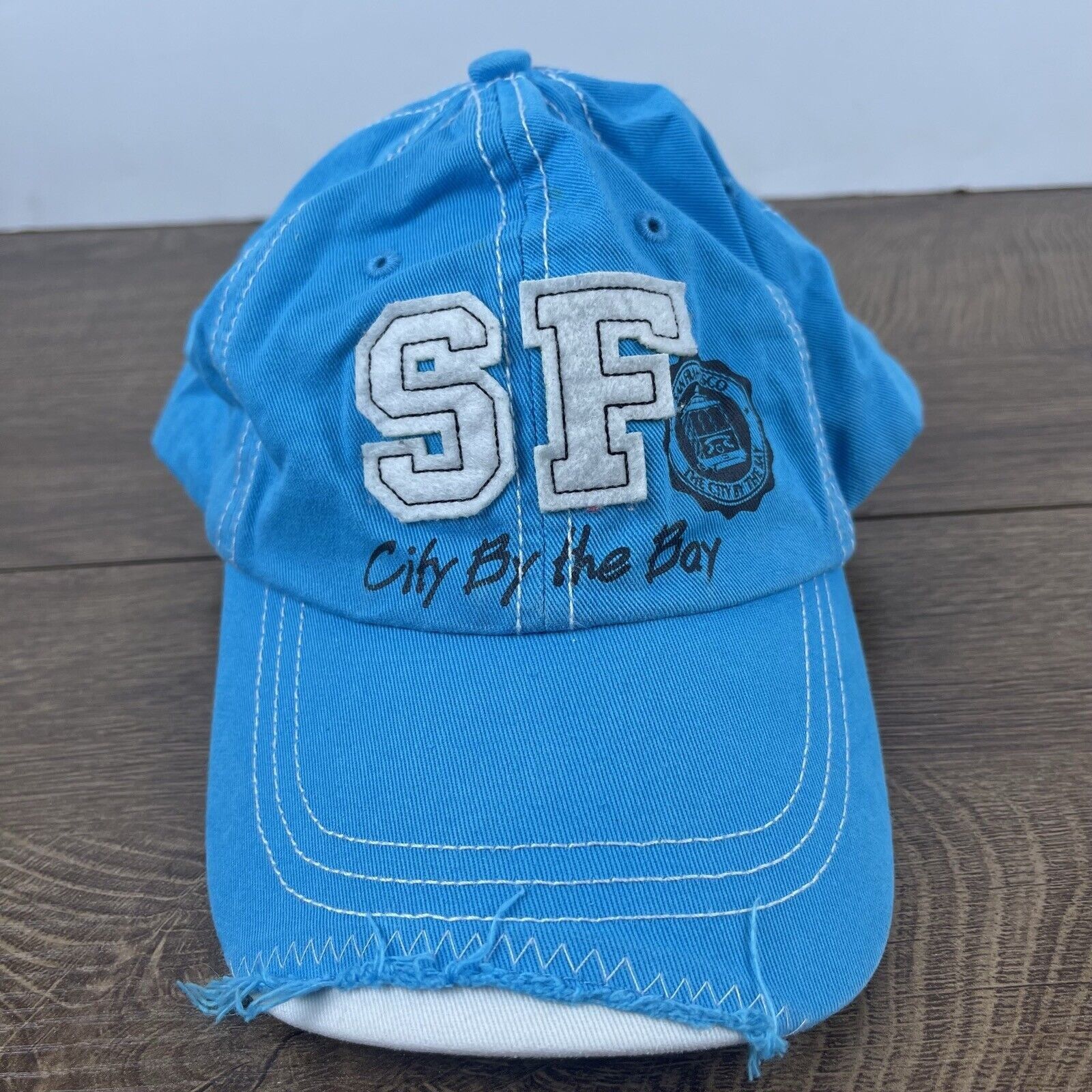 Other San Francisco Hat City by the Bay Hat Blue Cap Adjustable Bl Size ONE SIZE - 2 Thumbnail
