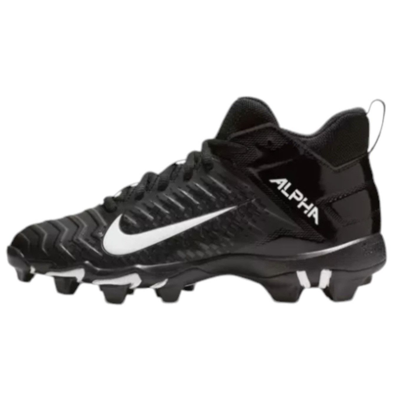 Nike Nike Alpha Menace Shark 2 BV0146-001 Black Football Cleats M Size US 9 / EU 42 - 2 Thumbnail