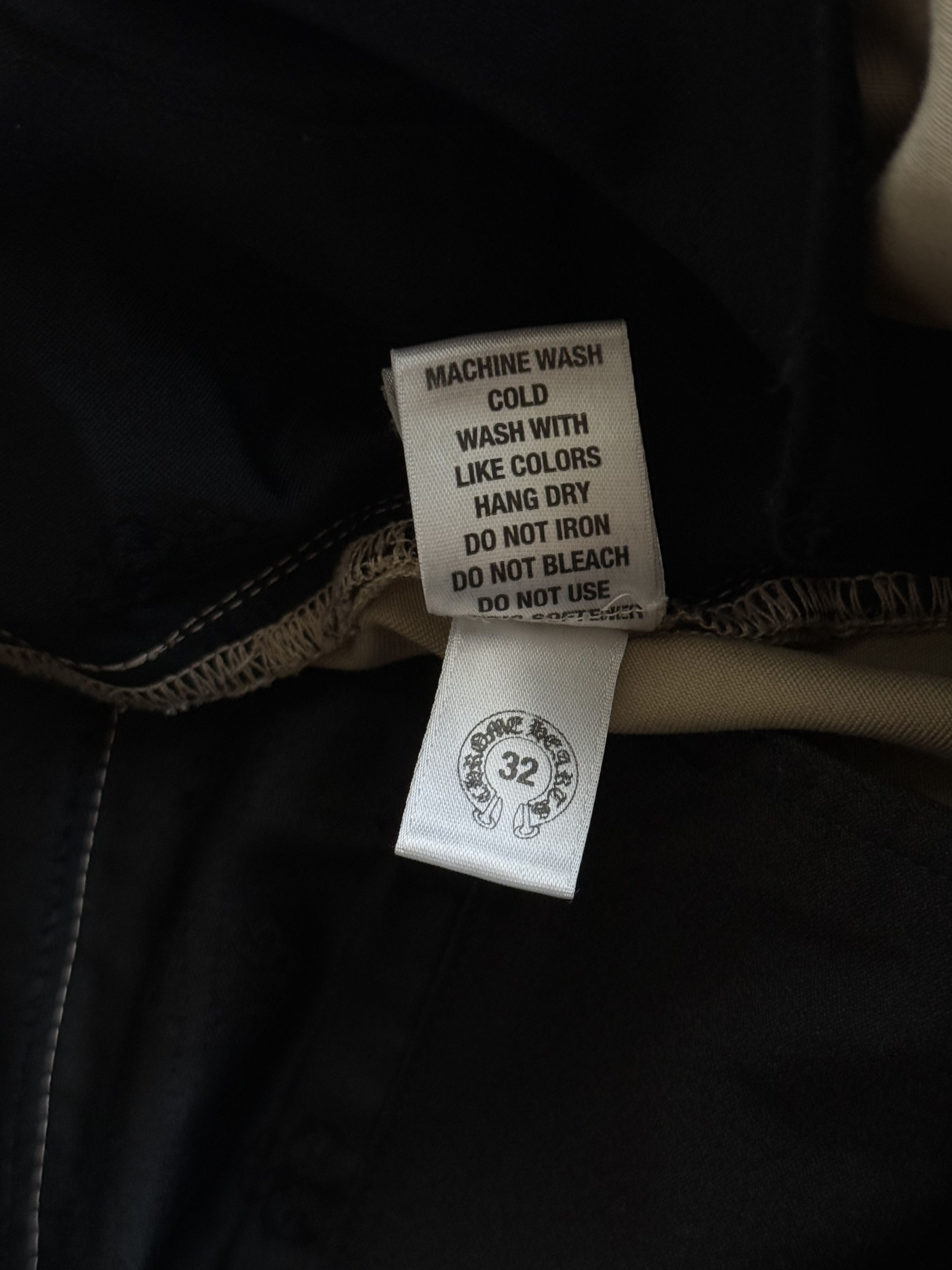 Chrome Hearts Chrome Hearts Beige Chinos Size US 32 / EU 48 - 6 Thumbnail