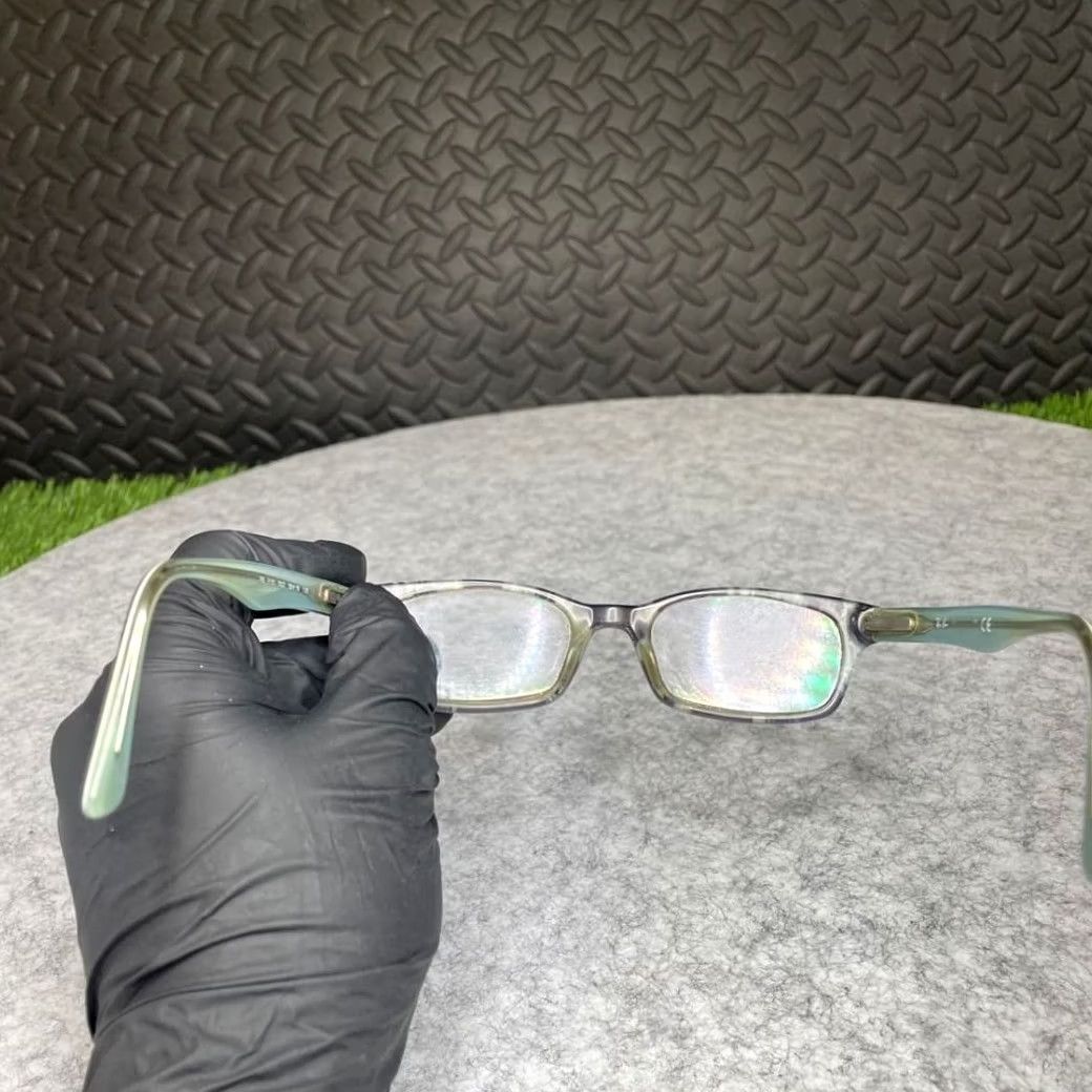 Vintage Ray-Ban Eyeglasses Frame RB 5150 5023 50 19 135 MM Tortoise Blue Green Women Size ONE SIZE - 5 Thumbnail